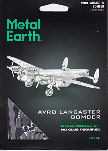 Fascinations Metal Earth Avro Lancaster Bomber 3D Metal Model Kit