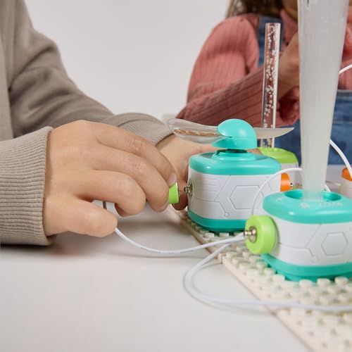 Miniland Set of 32 Electrical Experiments, Kids Games, STEM Game for Learning About Electricity in a Fun and Safe Way, Boys and Girls Ages 6 and Up, Building Toys | Circuit Genius - style: Circuit Genious