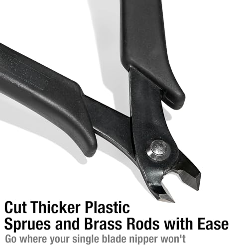 Beaditive Heavy Duty Side Cutter for Plastic Model - Plastic Sprue Cutter - Gunpla, Gundam Model, Scale Model Building