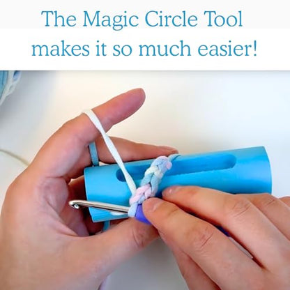 KelliDream Magic Circle Tool Inclusive Learn to Crochet Kit for Beginners; Step-by-Step Video Tutorials; All Supplies to Make Cute Amigurumi (Bear) - color: Bear