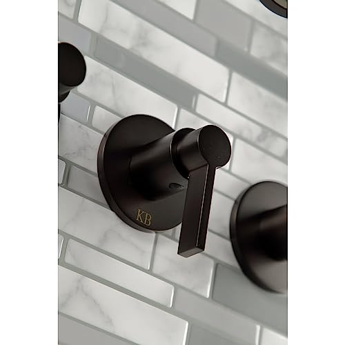 Kingston KBX8133NDL Tub and Shower Faucet, Antique Brass - color: Antique Brass