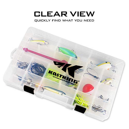 KastKing Utility Tackle Boxes, 3600 and 3700 Fishing Tackle Trays - color: Standard, size: 3700(4Pack)