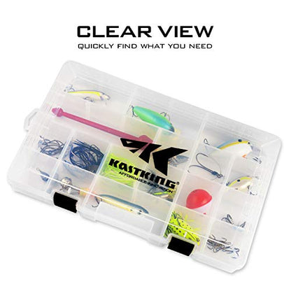 KastKing Utility Tackle Boxes, 3600 and 3700 Fishing Tackle Trays - color: Standard, size: 3700(4Pack)