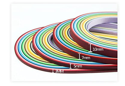 ODETOJOY Quilling Paper Strips 3mm 5mm 10mm 7mm 26 Colors DIY Origami Paper Quilling Art Length 39cm (1040pc 3/5/7/10mm Set) - size: 1040pc 3/5/7/10mm set