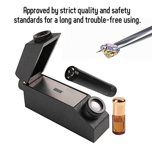 Gem Tester, Gemstone Tester Refractometer, RHG181 1.30‑1.81 Professional Testing Kit, Jewelry Stones Test Identification