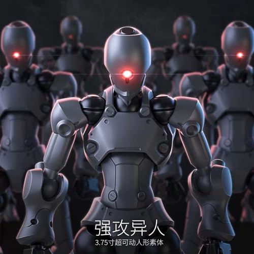 ARDENTIS & Sheik Mainland 1/18 Model Kit Mecha Xenostrike Grey 2PCS/3.75'' - color: Xenostrike Grey