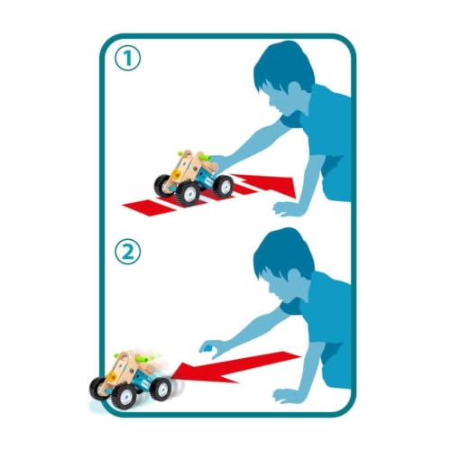 BRIO Builder Pullback Construction Set - Learning, Building and Educational Toys for 3 Year Olds and Up - style: Pullback Set