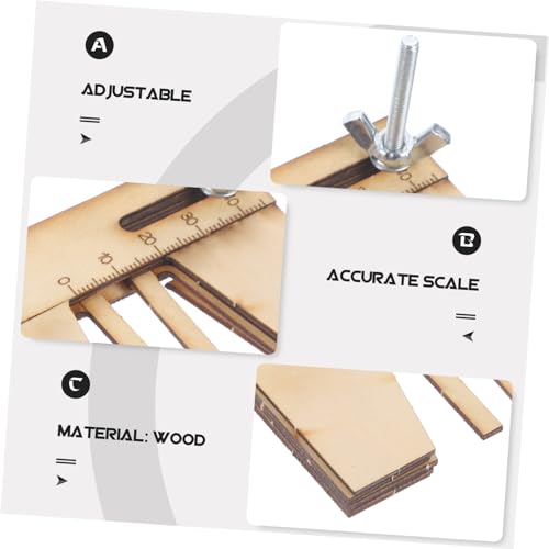 Model Ship Rigging Tools Wooden Mooring Tools for Sailing Model Fixed Mini Size