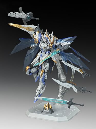 Funtasy Planet SNAA 1/144 Mecha Model Kit -Divine Invoker Percival Awakening Deluxe Edition - Articulated Action Figure Building Kit, Sovereign Sword Array, Gift for Adults & Teens - color: Percival