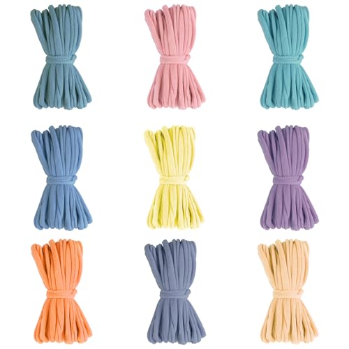 FEBSNOW Weaving Loom Refill Loops 180 Pcs Rainbow Potholder Bands - color: Rainbow