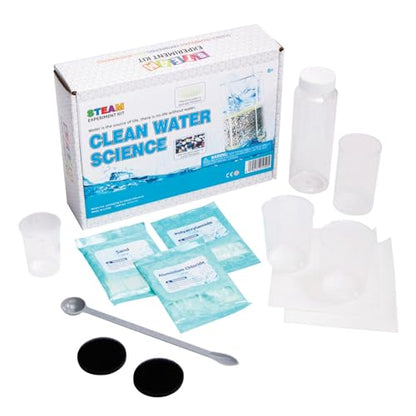 Fun Express STEAM Water Science Kit - Discover & Explore Water Purification with Engaging Experiments for Kids