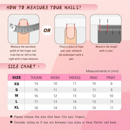 Handmade Stiletto Press on Nails Long Burgundy Glossy Gel Nails with 3D Flower Rhinestone Design, Reusable Stick on Fake Nails for Women (Size M) - color: 02, size: Medium
