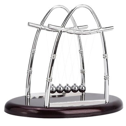 Newtons Cradle Balance Balls, Desktop Physics Pendulum