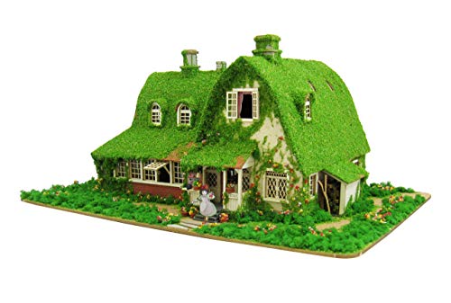 Totoro 1/150 Studio Ghibli Series Kiki's Delivery Service Kiki and Gigi's House (Okino House) MK07-22 Paper Craft