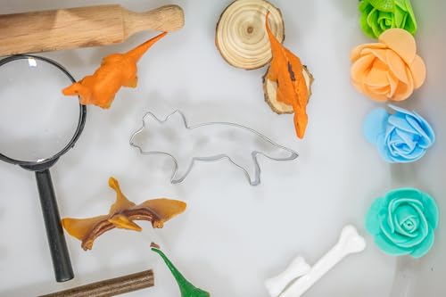 Dinosaur Playdough Kit - Figures, Fossils & Dino Eggs - style: Dinosaur Playdough Kit