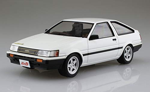 Aoshima Initials D No.10 Takeuchi Tree AE85 Levin 1/24 Scale Scale - Plastic Model Building Kit # 57346