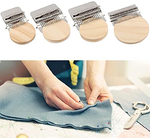 Darning Mini Loom Machine, Speedweave Darning Loom Quickly Mini Mending Convenient Darning Loom for Mending Jeans Socks Clothes Loom Machine Makes Beautiful Stitching Diy Weaving Arts (21 Hooks) - size: 21 Hooks
