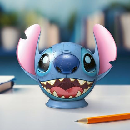 Ravensburger Puzzle-Ball Disney Stitch 72 Pieces Jigsaw Puzzle for Kids - Every Piece is Unique, Pieces Fit Together Perfectly