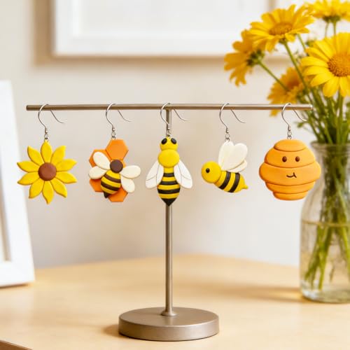 ORIGACH 17 PCS Bee Polymer Clay Cutters Set - style: Bee