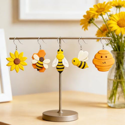 ORIGACH 17 PCS Bee Polymer Clay Cutters Set - style: Bee