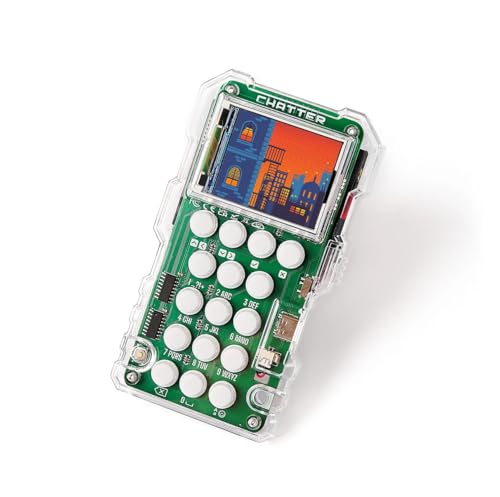CircuitMess Chatter 2.0 | Educational STEM Radio Project for Kids & Teens | Wireless Two-Way Communication & Encrypted DIY Kit