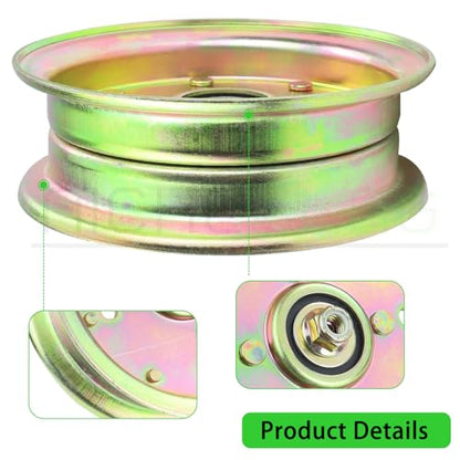 3 Pack 589766102 Idler Pulley for Husqvarna 46" 48" 54" Z246 Deck - color: A13 3x539132728