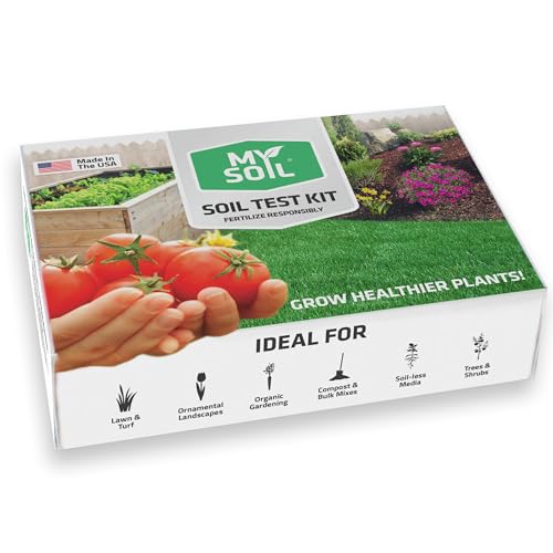 MySoil Soil Test Kit 2 Pack, Unlock Your Lawn & Garden Potential, Complete & Accurate Nutrient and pH Analysis with Recommendations Tailored to Your Soil and Plant Needs - size: 2 Kits