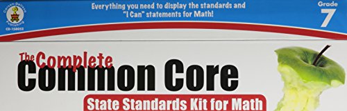 The Complete Common Core State Standards Kit for Math, Grade 7