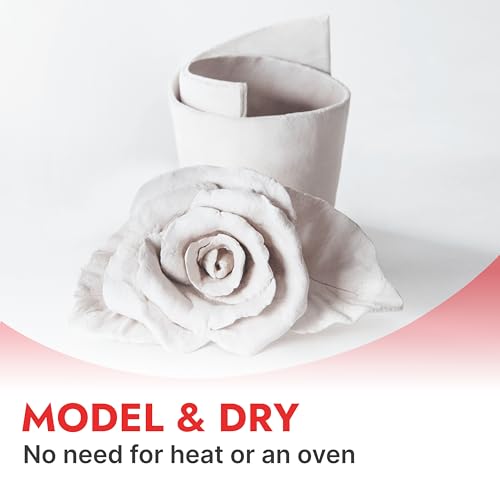 DAS Modeling Clay Air Hardening, White, 2.2lb, 1 Count
