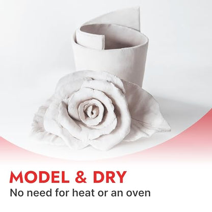 DAS Modeling Clay Air Hardening, White, 2.2lb, 1 Count