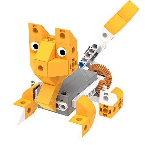 Thames & Kosmos Kids First Robot Pet Shop: Owls, French Bulldogs, Sloths & More! STEM Experiment Kit for Young Engineers | Build 8 Motorized Robots of Cute Animals | Play & Learn with Storybook Manual - style: Robot Pet Shop