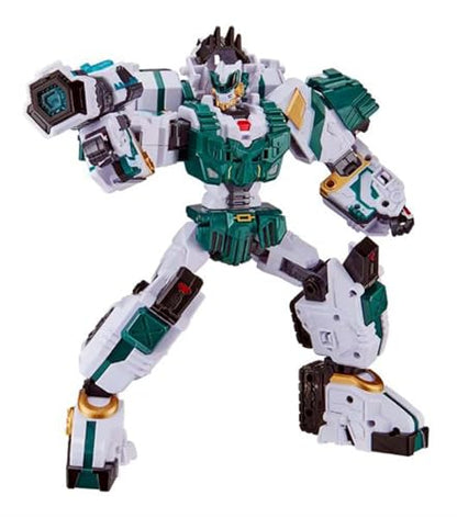 Metal Cardbot W Transforming Robot (Police Petrol Car TIGUN) - color: Police Petrol Car Tigun