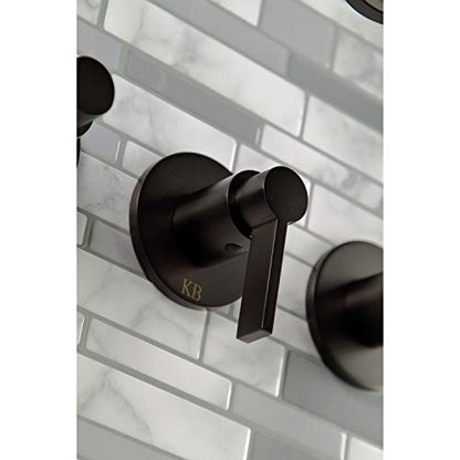 Kingston KBX8135NDL Tub and Shower Faucet, Oil Rubbed Bronze - color: Oil Rubbed Bronze