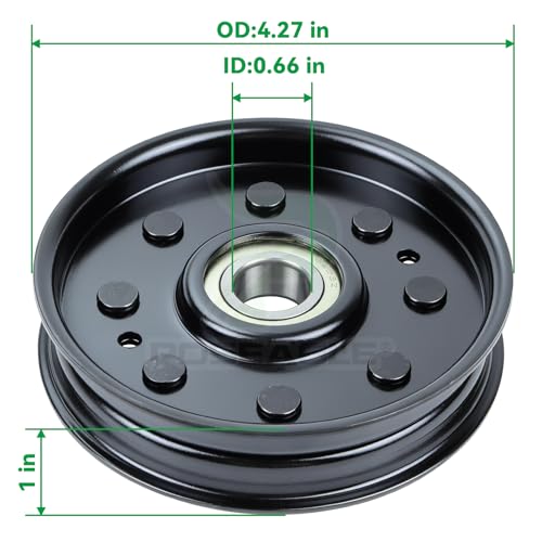 AM37249 Idler Pulley for John Deere 48 Inch X300 STX38 Tractors - size: 1xAM37249