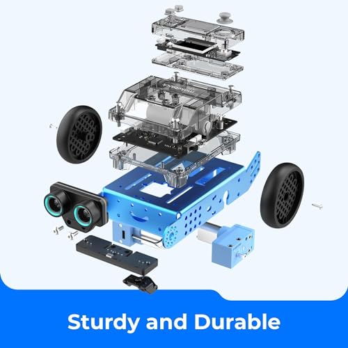 Makeblock mBot2 Coding Robot for Kids, Code Learning Support Scratch & Python Programming, Robotics Kit for Kids Ages 8-14 and up, Building STEM Robot Toys Gifts for Boys Girls (Pack of 2) - size: Set of 1 (Pack of 2)