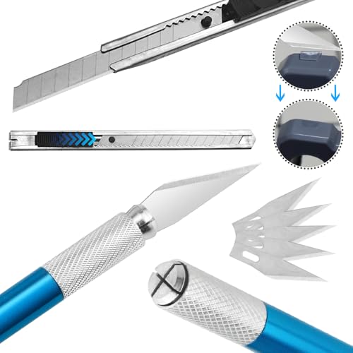 TOVOT 16PCS Model Tools Hobby Building Tools Craft Set Modeler Basic Building Kit for Gundam Model Assembling Building and Repairing