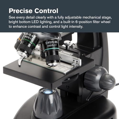 Celestron TetraView LCD Digital Microscope with 180° Swivel Screen - style: TetraView LCD Digital Micro