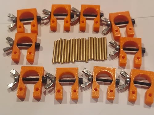 Hull Clamp Set For Model Ship Building (Orange) - color: Orange