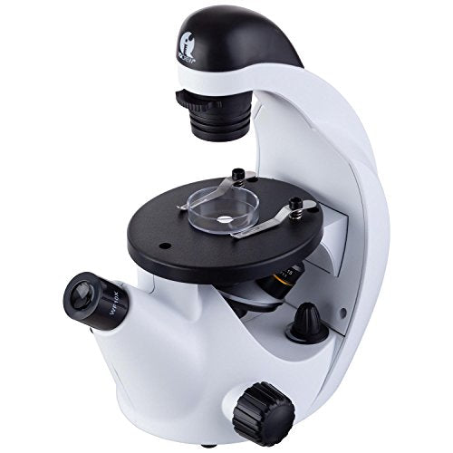 AmScope IN50C-WM Monocular Biological Microscope with 500X