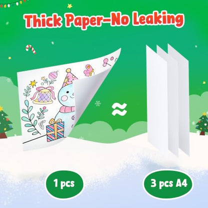 JoyCat Paint with Water Coloring Books for Toddlers (Christmas) - style: Christmas