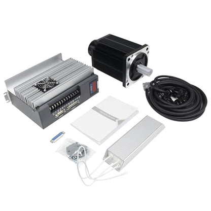 RATTMMOTOR Optical Encoder 3.8KW 220V Servo Motor Kit with Brake