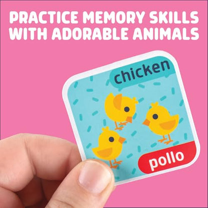 Chuckle & Roar Animals & Babies Memory Matching Game, 52 Tiles, Ages 3+ - color: Animals and Babies