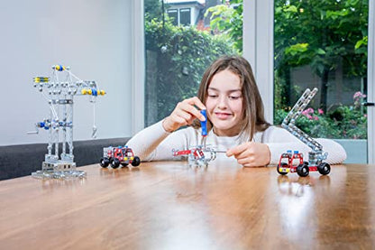 Eitech Starter Series Quad Construction Set & Educational Toy - Intro to Engineering & STEM Learning, Life-Like Steel Frame Replica for Ages 6 and Up