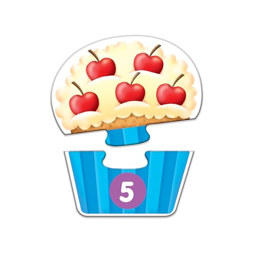 The Learning Journey: My First Match It - Counting Cupcakes- 15 Piece Self-Correcting Matching Puzzles - First Learning Toys for Toddlers 2-5 - Award Winning Toys - size: 15 pieces, style: Modern