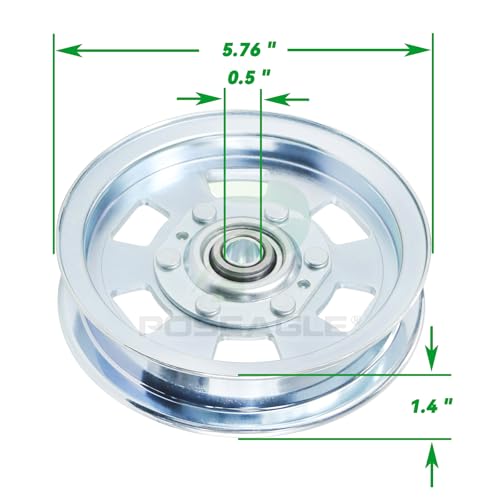 033-7201-25 Idler Pulley for Bad Boy MZ Magnum, ZT Elite Decks - size: 1x033-8000-00