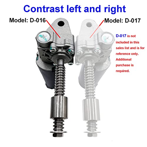 12V DC Power Seat Motor Worm Motor,Worm Drive Left-Hand Configuration