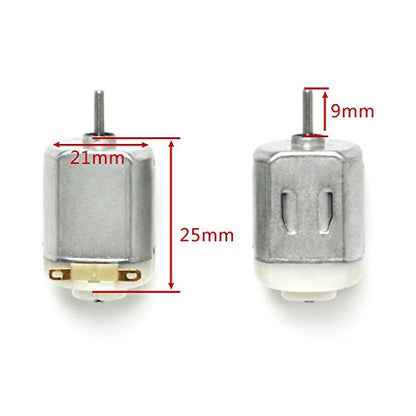 Gikfun DC 3V-6V 130 Mini Electric Motor, 10 Pack