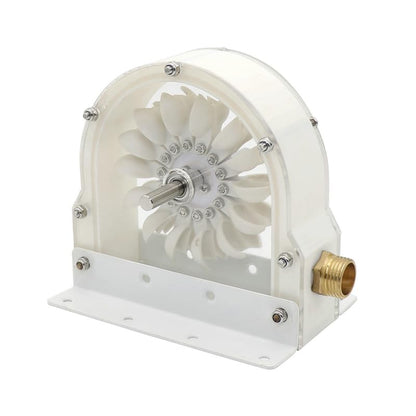 VIGAN 1PCS Multifunction High Efficiency Pelton Water Turbine Impact Water Wheel Bucket Wheel DIY Hydroelectric Generator
