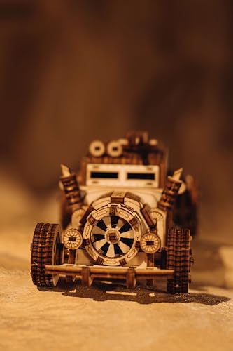 Wood Trick Apocalyptic Car 3D Wooden Puzzles for Adults to Build