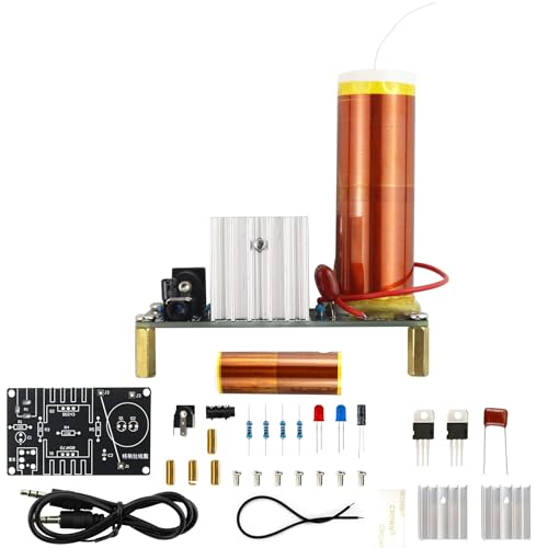 Soldering Practice Kit Music Black Tesla Coil (B) - style: BlackTesla